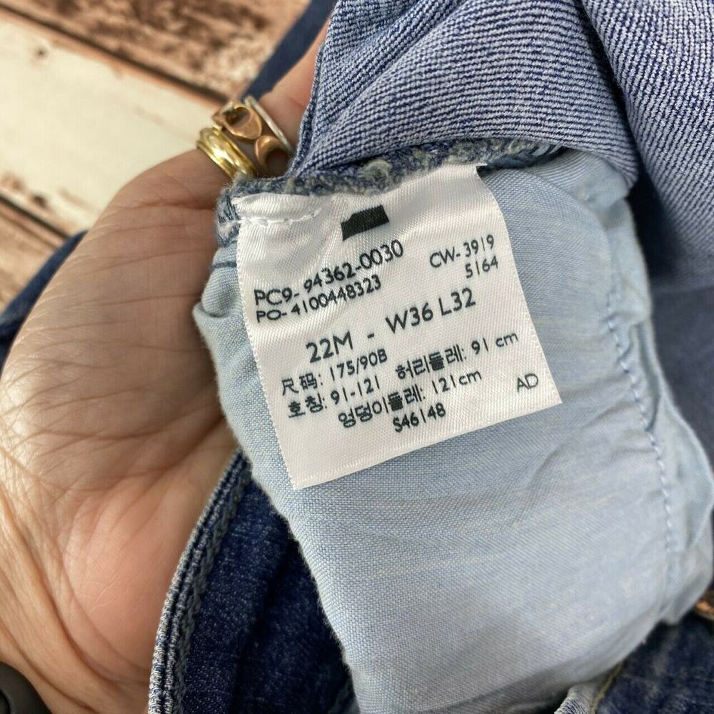 Levi's Women's Mid Rise Bootcut Jeans Sz 22M (36X32) Medium Wash Zip Fly Stretch - Picture 7 of 8
